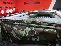 Комплект мягких накладок с сумкой для лодок 105*20 камуфляж