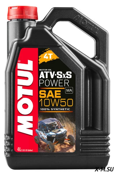 Масло моторное 10w50 син. 4Т ATV-SXS POWER 4л Масло моторное 10w50 син. 4Т ATV-SXS POWER 4л