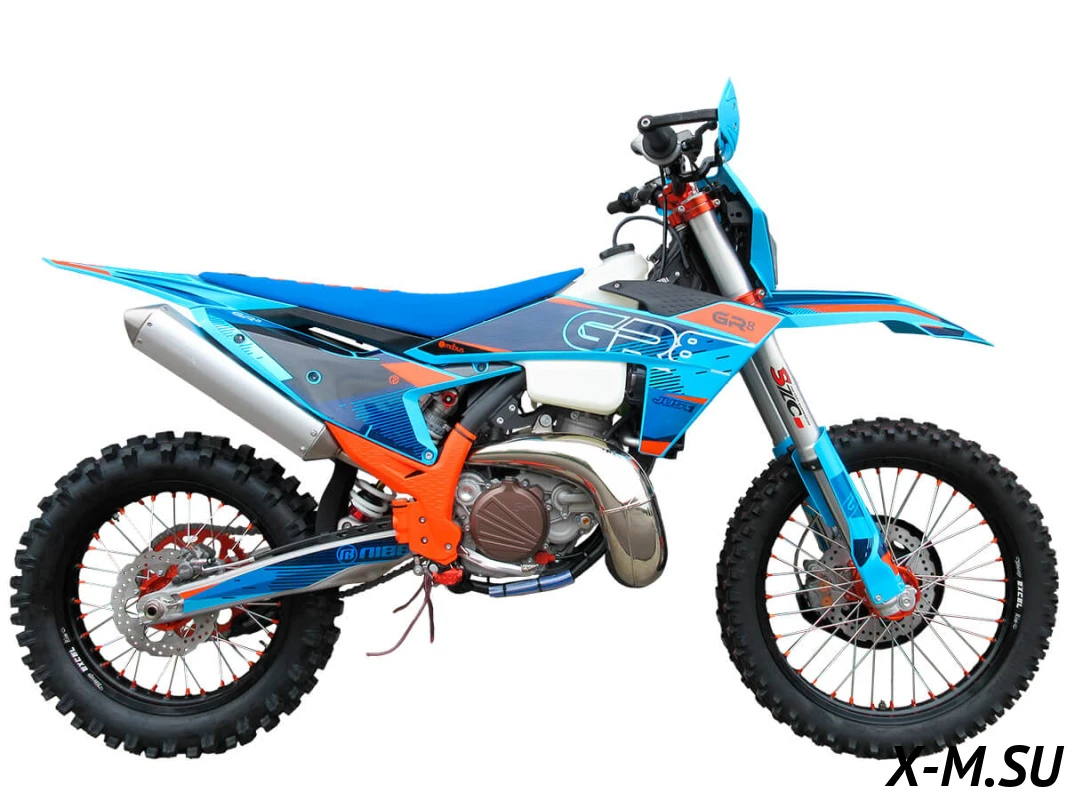 Мотоцикл GR8 T300L (2T MT-300) Enduro RR (2024г.) Мотоцикл GR8 T300L (2T MT-300) Enduro RR (2024г.)