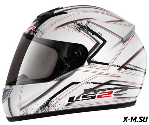 ШЛЕМ LS2 FF351.75 UPSIDE Белый