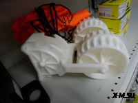 Транцевые колеса (Шасси для лодок)  ПЛАСТИКОВЫЕ (поллиамида)  комплект 2 шт