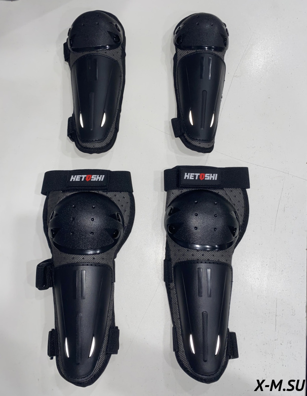 Комплект защиты Детский (наколенники и налокотники) HETOSHI цв. Черный р. Универсальный Комплект защиты Детский (наколенники и налокотники) HETOSHI цв. Черный р. Универсальный
