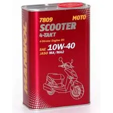 Масло Mannol моторное 4T син. 10w40 Scooter 1л металл