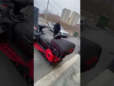 Выдача снегохода IKUDZO HUNTER 650LK 28 EXPERT V2 счастливому клиенту в мотоцентре X-MOTORS Тюмень!